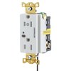 Hubbell Wiring Device-Kellems Automatic Receptacle Control HBL5262LC1W HBL5262LC1W